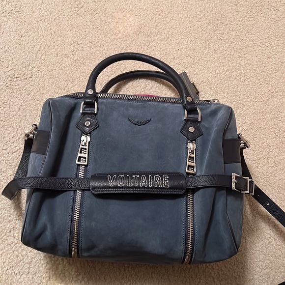 Zadig And Voltaire Sunny Medium Suede Bag - Picture 7 of 14